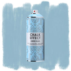 COSMOS CHALK EFFECT ACRYLIC PAINT - ULTRA MATTE RETRO FINISH - 400 ML CAN - GREEK BLUE (N14)