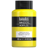 LIQUITEX BASICS ACRYLIC COLOUR - JAR OF 400 ML - CADMIUM YELLOW LIGHT HUE (159)