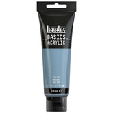 LIQUITEX BASICS ACRYLIC COLOUR - TUBE OF 118 ML - BLUE GREY (142)