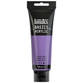 LIQUITEX BASICS ACRYLIC COLOUR - TUBE OF 118 ML - BRILLIANT PURPLE (590)