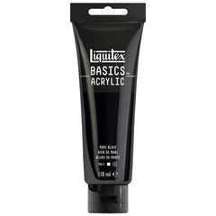 LIQUITEX BASICS ACRYLIC COLOUR - TUBE OF 118 ML - MARS BLACK (276)