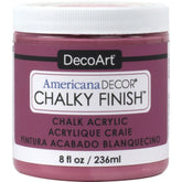 DECOART AMERICANA DÉCOR - CHALKY FINISH - ULTRA MATTE PAINT - 236 ML (8 OZ) BOTTLE - REMINISCE (30)