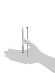 Pentel GraphGear 1000 0.3 Mm Mechanical Drafting Pencil | Metal Clip With Retractable Mechanism | Dual Metal & Rubber Grip | Pack Of 1 | Silver & Brown (PG1013)