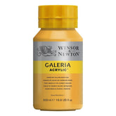 WINSOR & NEWTON GALERIA ACRYLIC COLOUR - JAR OF 500 ML - CADMIUM YELLOW DEEP HUE (115)