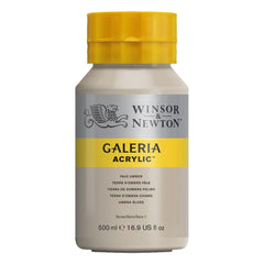 WINSOR & NEWTON GALERIA ACRYLIC COLOUR - JAR OF 500 ML - PALE UMBER (438)