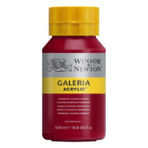 WINSOR & NEWTON GALERIA ACRYLIC COLOUR - JAR OF 500 ML - PERMANENT ALIZARIN CRIMSON (466)
