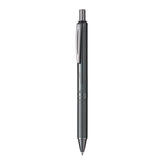 Pentel EnerGel Metal 0.7mm Roller Gel Pen | Aluminium Metal Matte Black Body | Textured Grip With Retractable Mechanism | Black Body, Blue Ink
