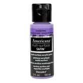 DECOART AMERICANA MULTI SURFACE SATIN ACRYLIC PAINT - 59 ML (2 OZ) - LAVENDER FIELDS (530)