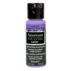 DECOART AMERICANA MULTI SURFACE SATIN ACRYLIC PAINT - 59 ML (2 OZ) - LAVENDER FIELDS (530)