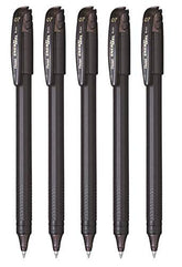 Pentel Energel - 0.7mm - Roller Gel Pen Set - Pack of 5 (Black)