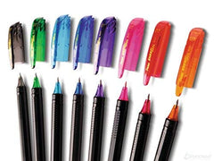 Pentel Energel 0.7Mm Roller Gel Pen | Quick Dry Ink For Smudge-Free Writing | Lightweight Gel Pen For Smooth Writing Experience | Set Of 8 Shades (Bl417), Multi-coloured, Multi