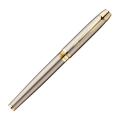 Parker Odyssey Brushed Metal GT Roller Ball Pen, Gold Metal