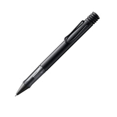Lamy Al-Star 271 Medium Tip Ball Pen | Aluminium, Black Anodized | Steel Nib, Polished | With Ink Cartridge T 10 Blue | Smooth Refillable Pen With Converter Filling System Z 28 | Black Ink, Pack Of 1