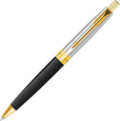 Parker Aster Shiny Trim Ball Pen (Black Gold)