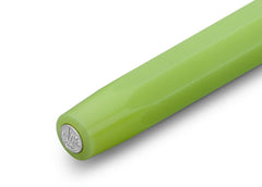 Frosted Sport Fountain Pen-Fine Lime (Medium Nib)