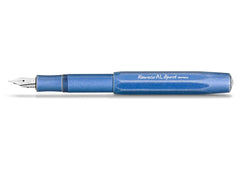 Kaweco AL Sport Stonewashed Fountain Pen-Blue (Fine Nib)