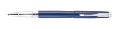 Parker Aster Matte Blue Chrome Trim Rollerball Pen (Blue)