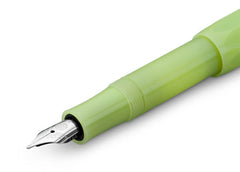 Frosted Sport Fountain Pen-Fine Lime (Medium Nib)