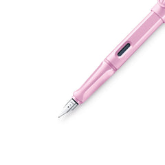 Lamy SAFARI SPECIAL 2023 LIMITED EDITION LIGHT ROSE COLOR MEDIUM NIB, T-10 BLUE CARTRIDGE AND INK CONVERTER