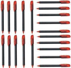 Pentel EnerGel Roller Gel Pen 0.7MM - Pack of 20 (Orange)