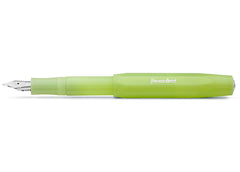 Frosted Sport Fountain Pen-Fine Lime (Medium Nib)