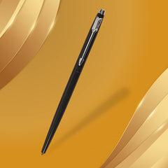 Parker Insignia Laque Black Chrome Trim Ball Pen