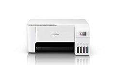 Epson Ecotank L3256 Wi-Fi Multifunction Inktank Colour Printer, White