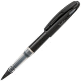 Pentel Tradio Stylo Fountain Pen | Plastic Ribbed Body | Sleek Black Body | Black Ink, Pack of 1