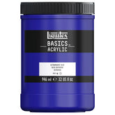 LIQUITEX BASICS ACRYLIC COLOUR - JAR OF 946 ML - ULTRAMARINE BLUE (380)