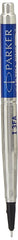 Parker Aster Silver Blue Chrome Trim Roller Ball Pen