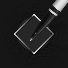 Parker Odyssey Dark Grey Black Metal Trim Ball Pen