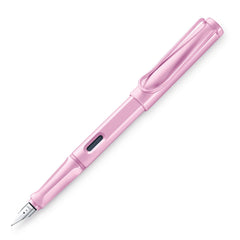 Lamy SAFARI SPECIAL 2023 LIMITED EDITION LIGHT ROSE COLOR MEDIUM NIB, T-10 BLUE CARTRIDGE AND INK CONVERTER