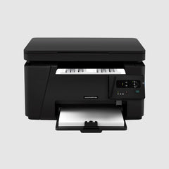 H P Printer Laser-Jet M126a B&W Monochrome Printer for Office: 3-in-1 Print, Copy, Scan, Compact, Durable, Black