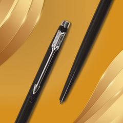 Parker Insignia Laque Black Chrome Trim Ball Pen