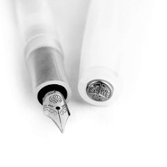 Kaweco FROSTED SPORT Fountain Pen Natural Coconut, Fine Nib