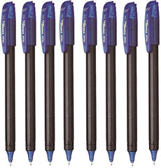 Pentel Energel Roller Gel Pen Set - Pack of 8 (Blue) Energel 0.5 Roller Ball Pen Set - Pack of 10 (Blue)
