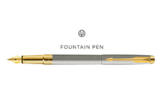 Parker ASTER BRUSHED METAL GT FP (Fountain Pen) 28536