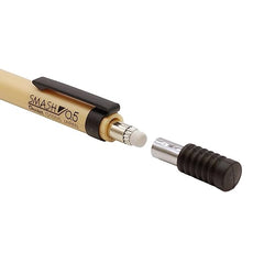Pentel Kiji Shoji Q1005-XKS Smash Mechanical Pencil, 0.02 inches (0.5 mm), Champagne Gold, Limited Color