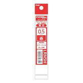 Pentel EnerGel XLRN5H-B Ballpoint Pen Refills, 0.02 inches (0.5 mm), Red, 10 Pieces