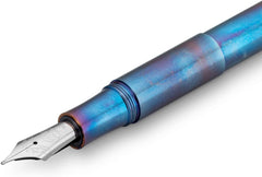 Kaweco Supra Fountain Pen - Fire Blue B (Bold)