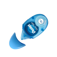 Pentel Transparent Glue Tape | Non-Toxic & Strong Adhesive Tape | 12M Long Lasting Tape | 6mm x 12m | Pack of 2