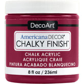 DECOART AMERICANA DÉCOR - CHALKY FINISH - ULTRA MATTE PAINT - 236 ML (8 OZ) BOTTLE - ROMANCE (06)