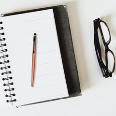 Parker Insignia Rose Gold BMT BP Vertical Line Engraving