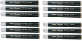 Pentel Arts Pocket Brush Refills, Black Ink / Value Set of 12 (With Our Shop Original Product Description)