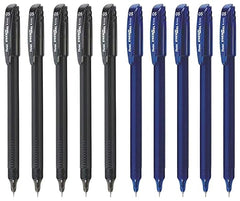 Pentel Energel - Roller Gel Pen Set - Pack of 5 (0.5mm Blue) Energel - Roller Gel Pen Set - Pack of 5 (0.5mm Black)
