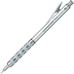 Pentel GraphGear 1000 0.5 MM Mechanical Drafting Pencil | Metal Clip With Retractable Mechanism | Dual Metal & Rubber Grip | Pack Of 1 | Silver & Black (PG1015) Brand: Pentel