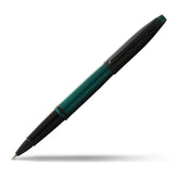 Cross Calais Matte Green and Black Lacquer Rollerball Pen