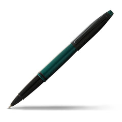 Cross Calais Matte Green and Black Lacquer Rollerball Pen