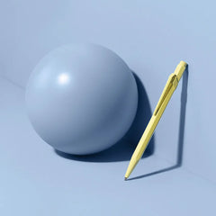 Caran D'Ache 849 Claim Your Style Ballpoint Pen - Icy Lemon