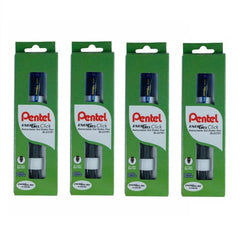 Pentel EnerGel Click Roller Gel Pen - Pack of 4 (BLUE PENS)